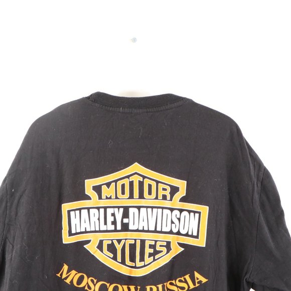 Vintage Harley Davidson Moscow Russia Shirt - Picture 6 of 7